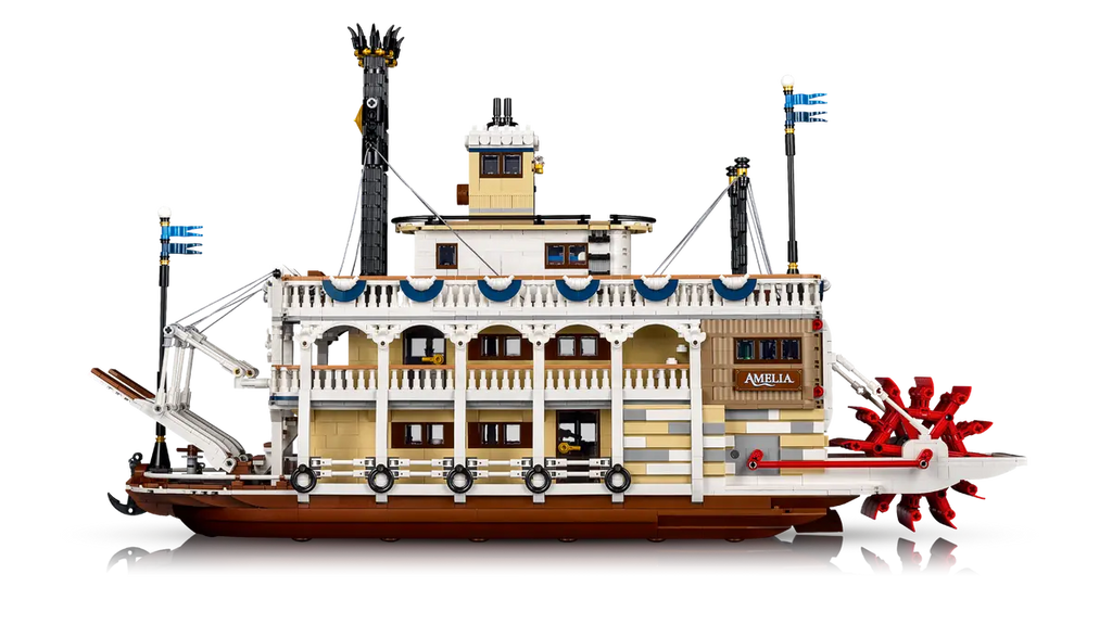 LEGO Ideas Stoomboot - 21356