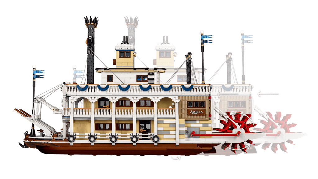 LEGO Ideas Stoomboot - 21356