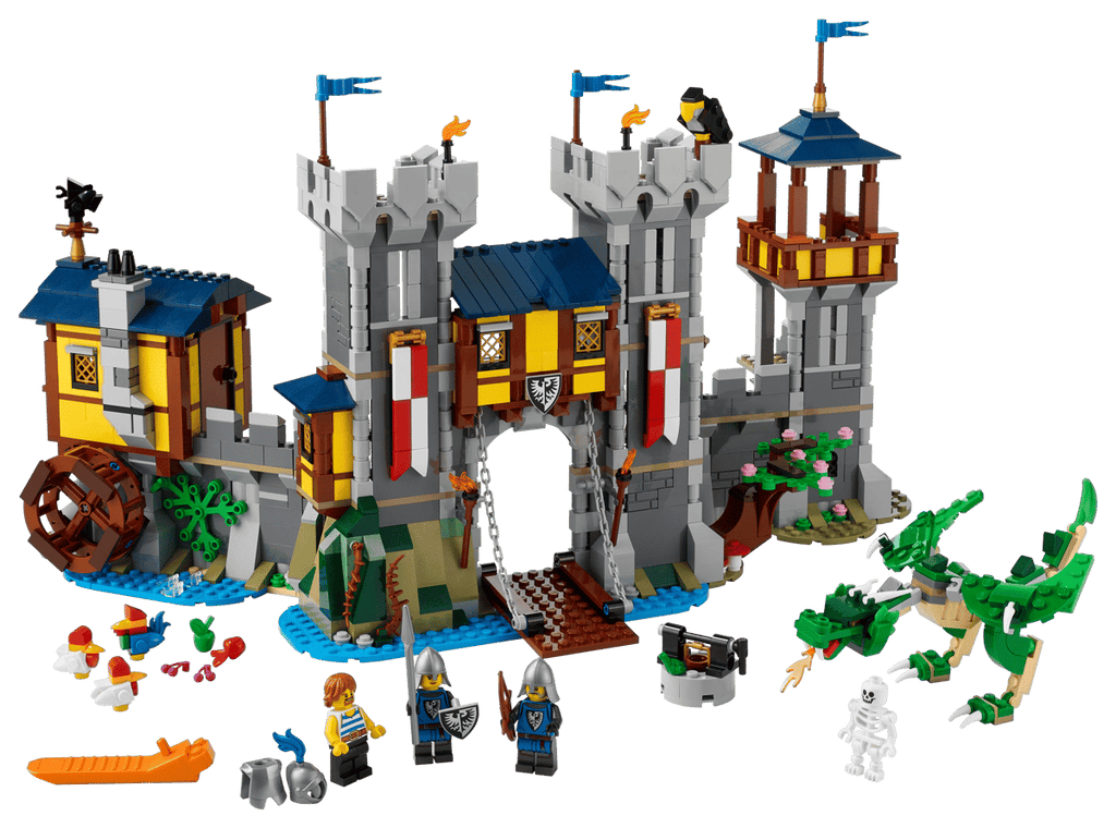 LEGO Creator 3-in-1 Middeleeuws Kasteel - 31120