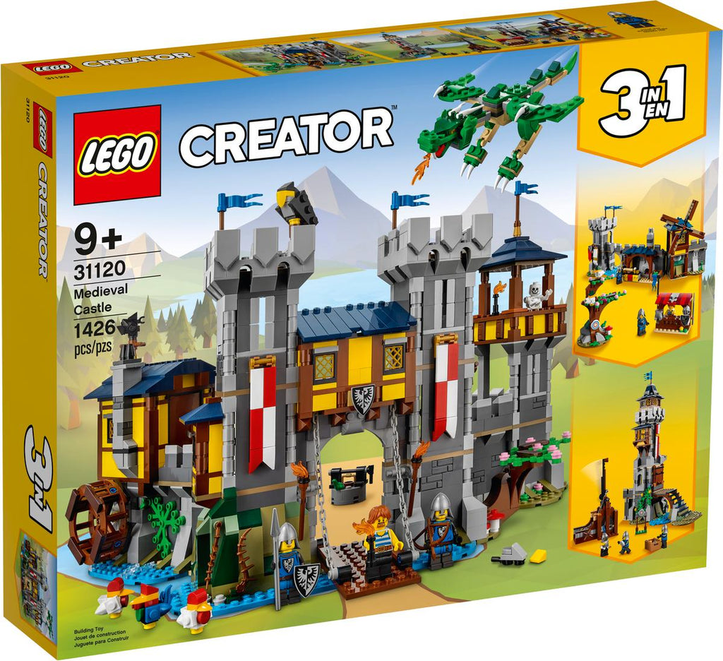 LEGO Creator 3-in-1 Middeleeuws Kasteel - 31120