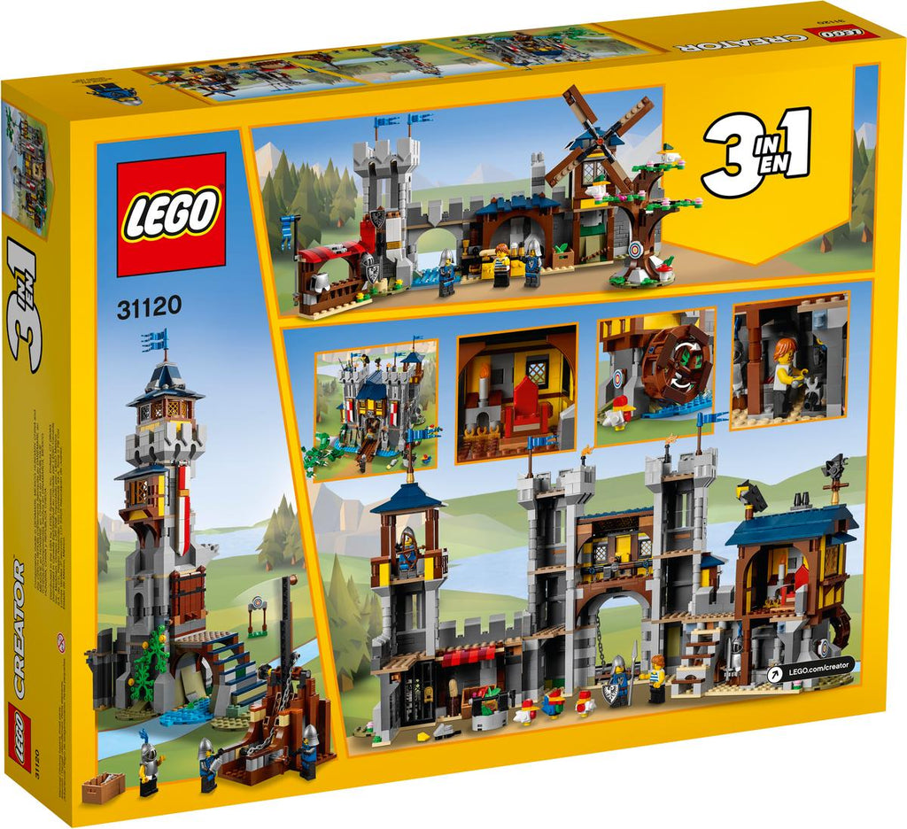 LEGO Creator 3-in-1 Middeleeuws Kasteel - 31120