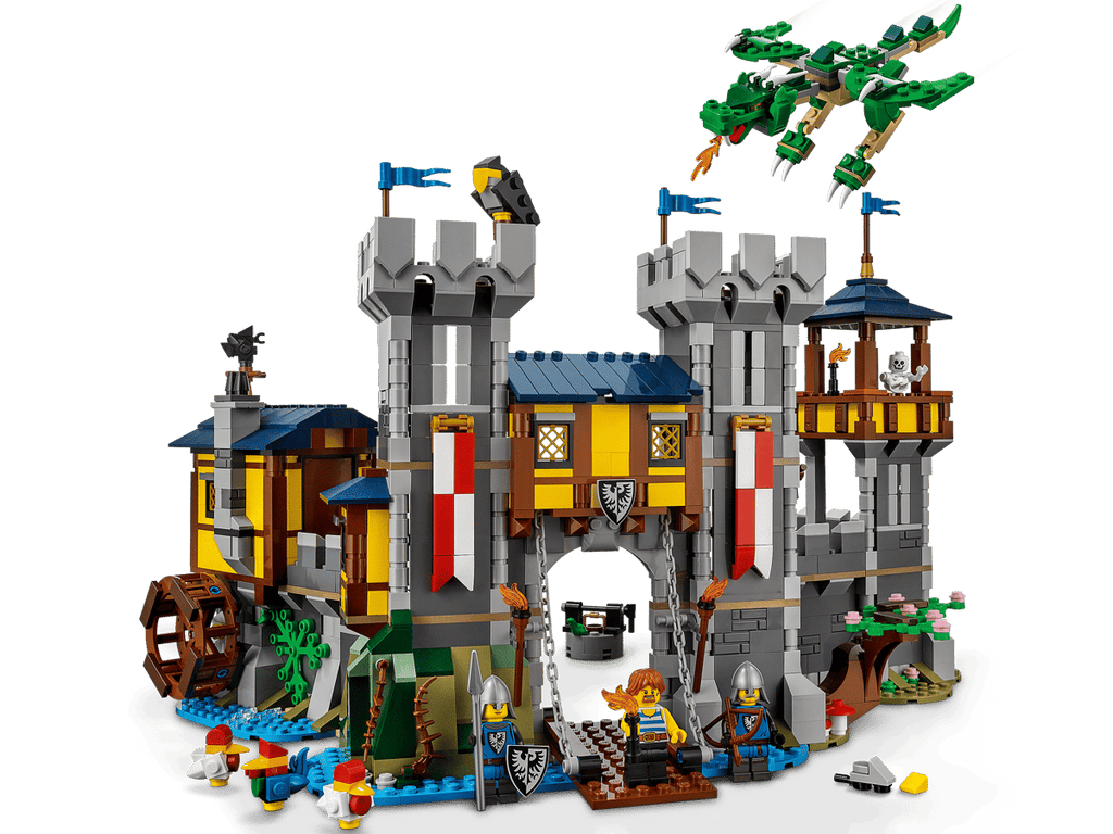 LEGO Creator 3-in-1 Middeleeuws Kasteel - 31120