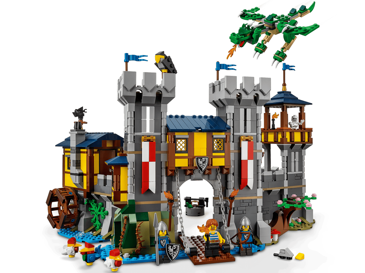 LEGO Creator 3-in-1 Middeleeuws Kasteel - 31120