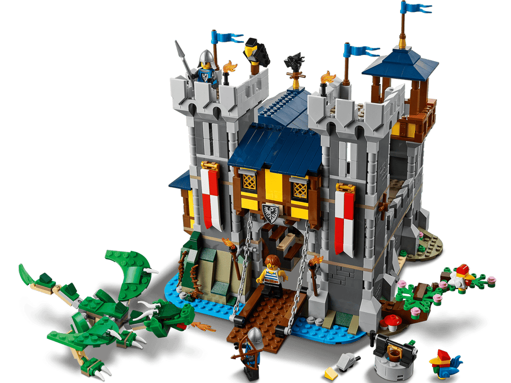 LEGO Creator 3-in-1 Middeleeuws Kasteel - 31120