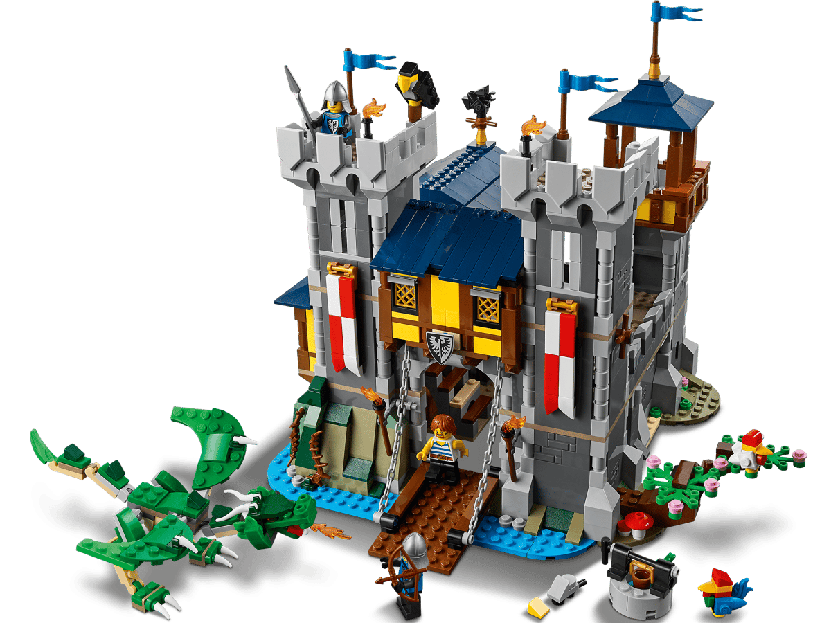 LEGO Creator 3-in-1 Middeleeuws Kasteel - 31120