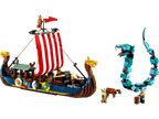 LEGO Creator 3-in-1 Vikingschip en de Midgaardslang - 31132