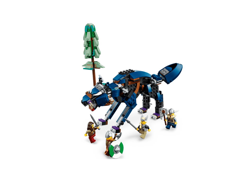 LEGO Creator 3-in-1 Vikingschip en de Midgaardslang - 31132