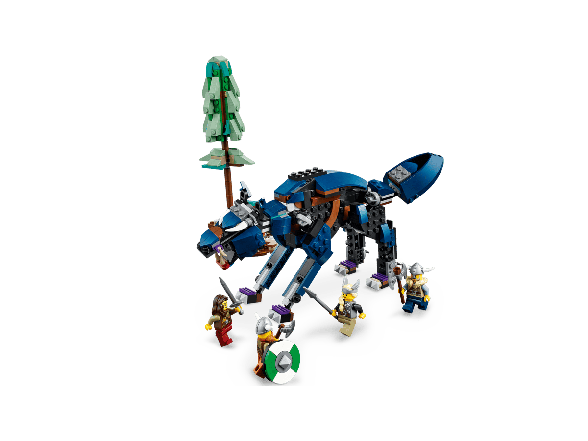 LEGO Creator 3-in-1 Vikingschip en de Midgaardslang - 31132