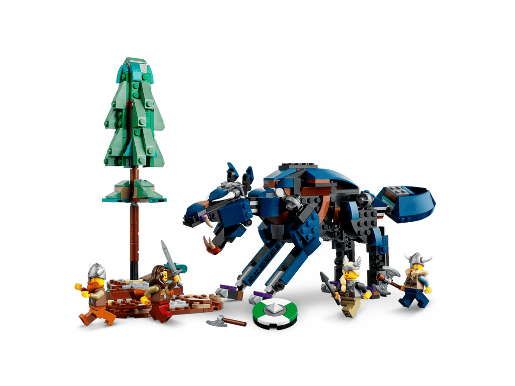 LEGO Creator 3-in-1 Vikingschip en de Midgaardslang - 31132