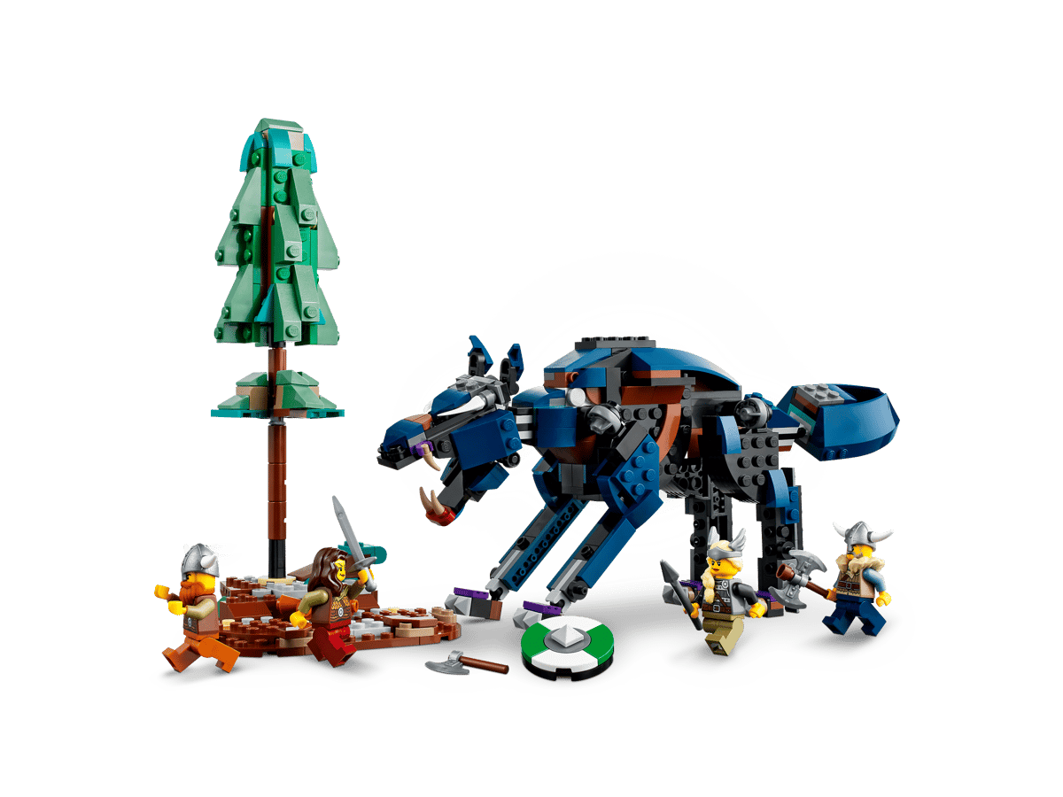 LEGO Creator 3-in-1 Vikingschip en de Midgaardslang - 31132