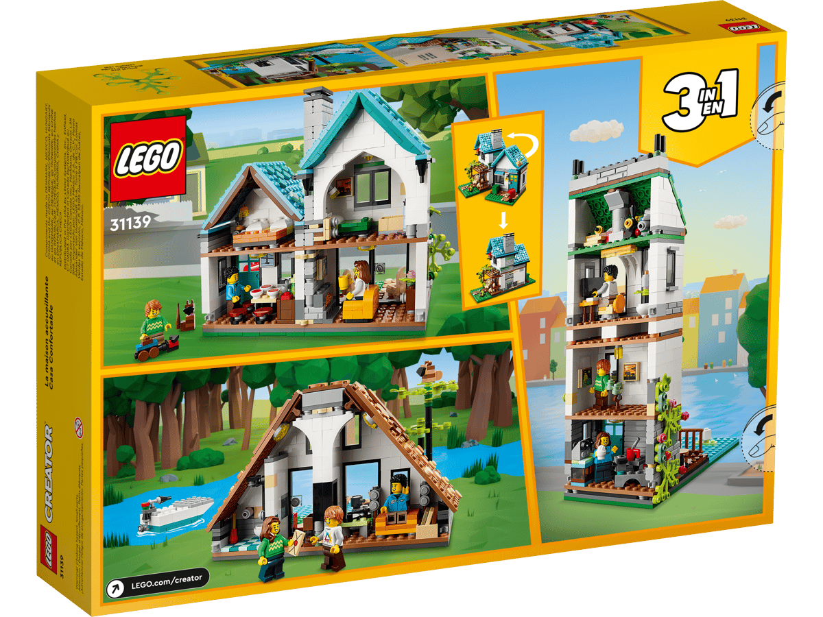 LEGO Creator 3-in-1 Knus Huis - 31139