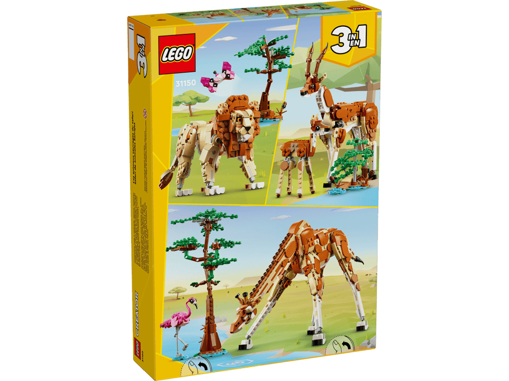 LEGO Creator 3-in-1 Safaridieren - 31150