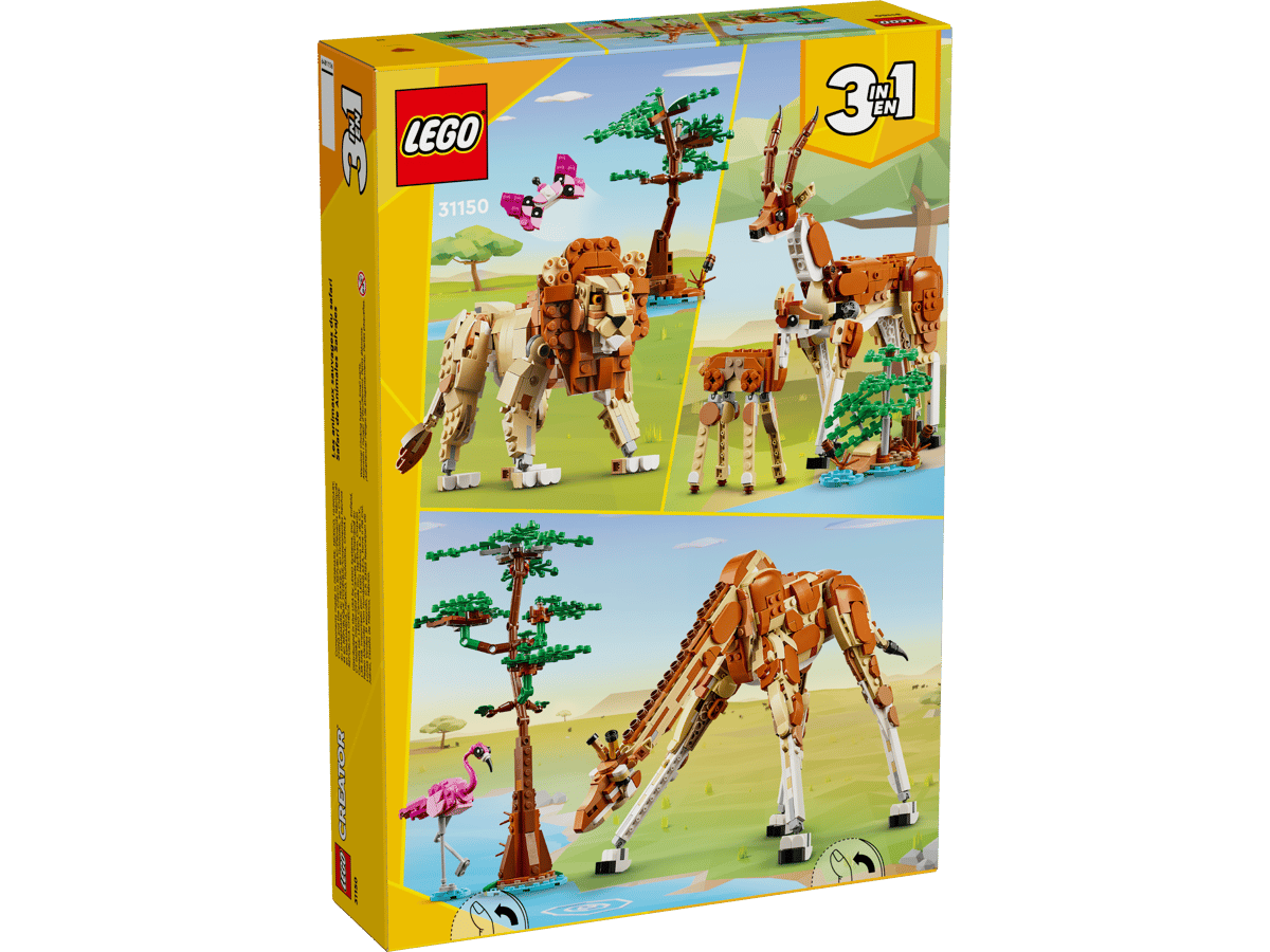 LEGO Creator 3-in-1 Safaridieren - 31150