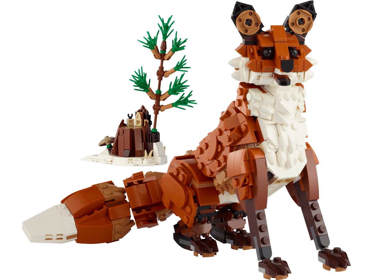 LEGO Creator 3-in-1 Bosdieren: Rode vos - 31154