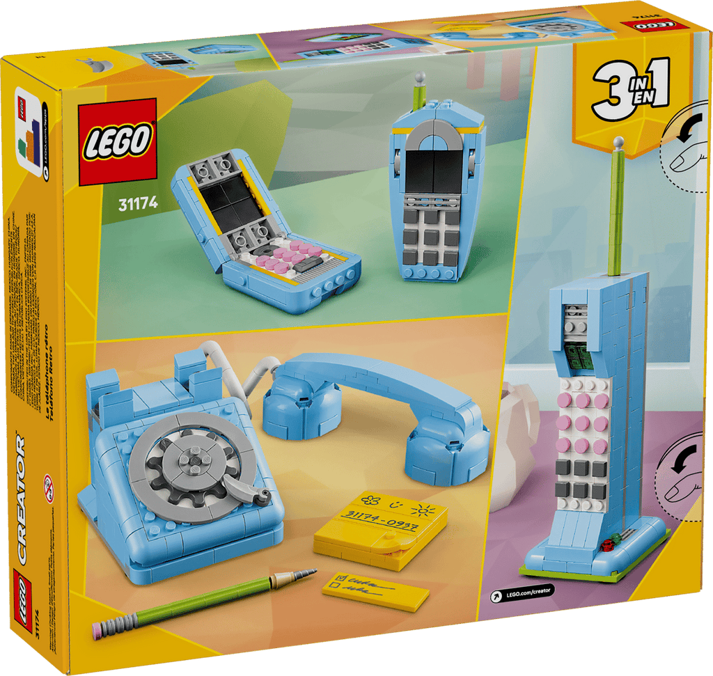 LEGO Creator 3-in-1 Retro telefoon - 31174