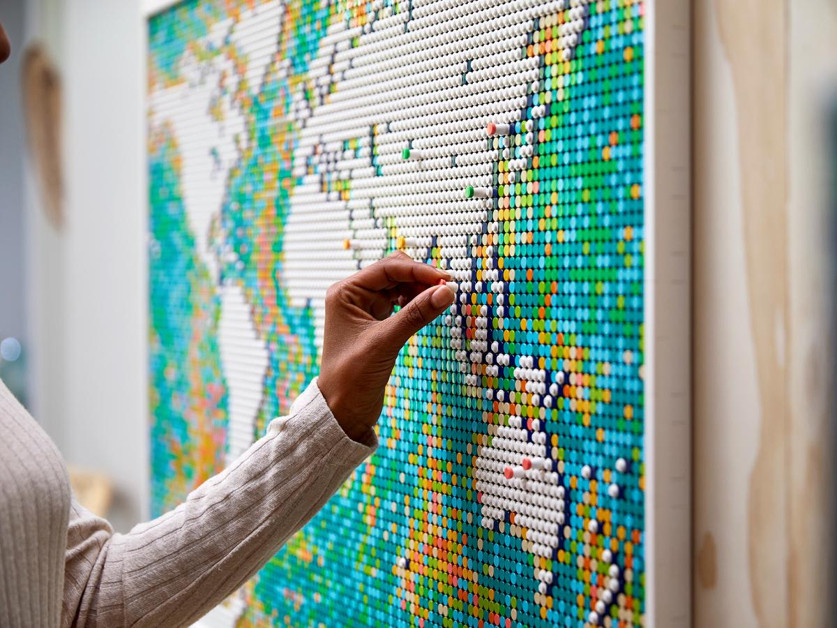 LEGO Art Wereldkaart - 31203