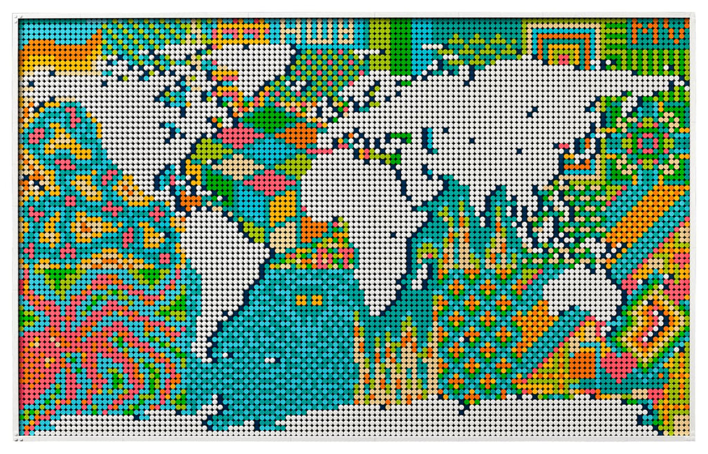 LEGO Art Wereldkaart - 31203
