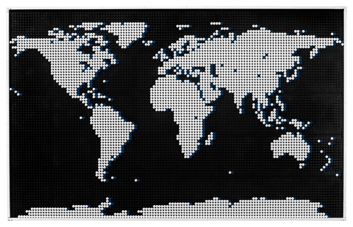 LEGO Art Wereldkaart - 31203
