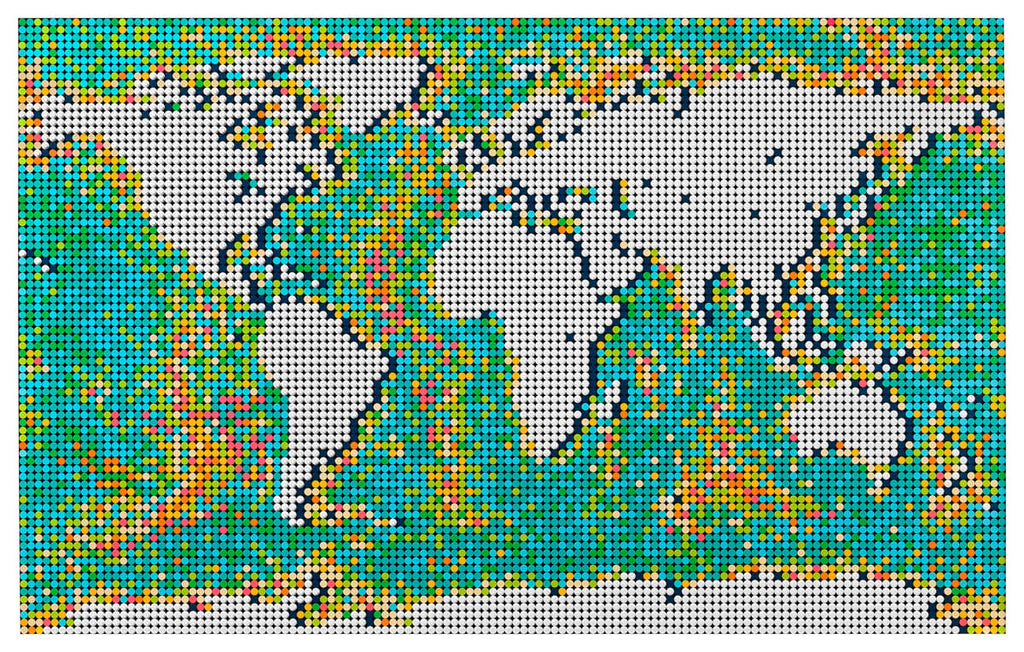 LEGO Art Wereldkaart - 31203