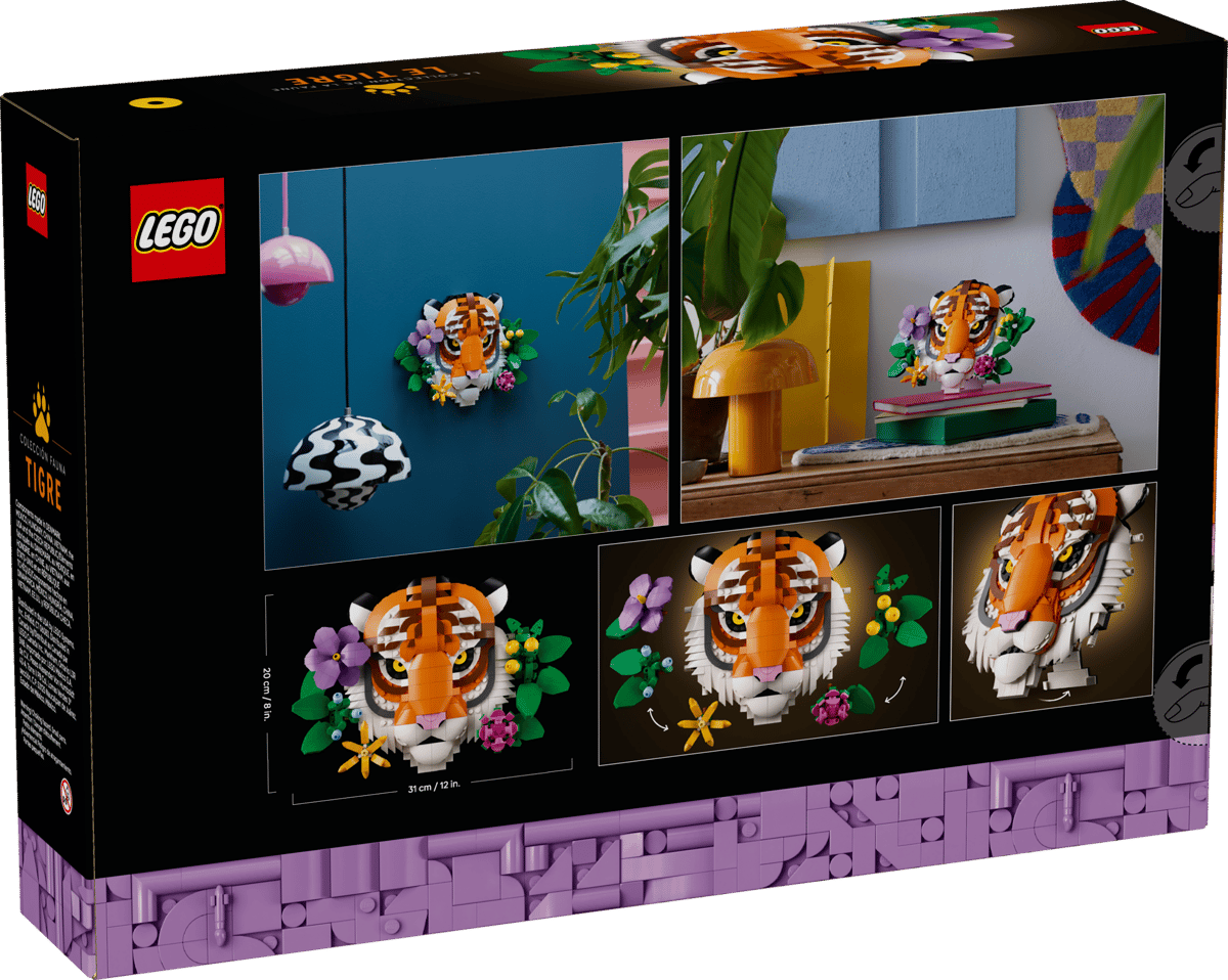 LEGO Art De Faunacollectie – Tijger - 31217
