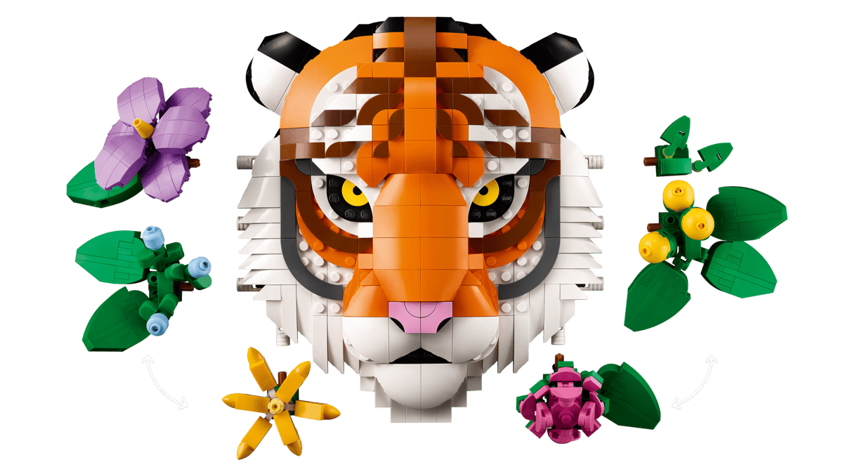LEGO Art De Faunacollectie – Tijger - 31217