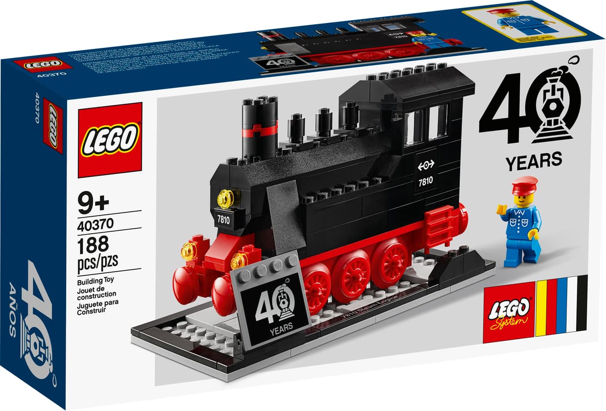 LEGO Treinen-set ter ere van 40-jarig bestaan - 40370