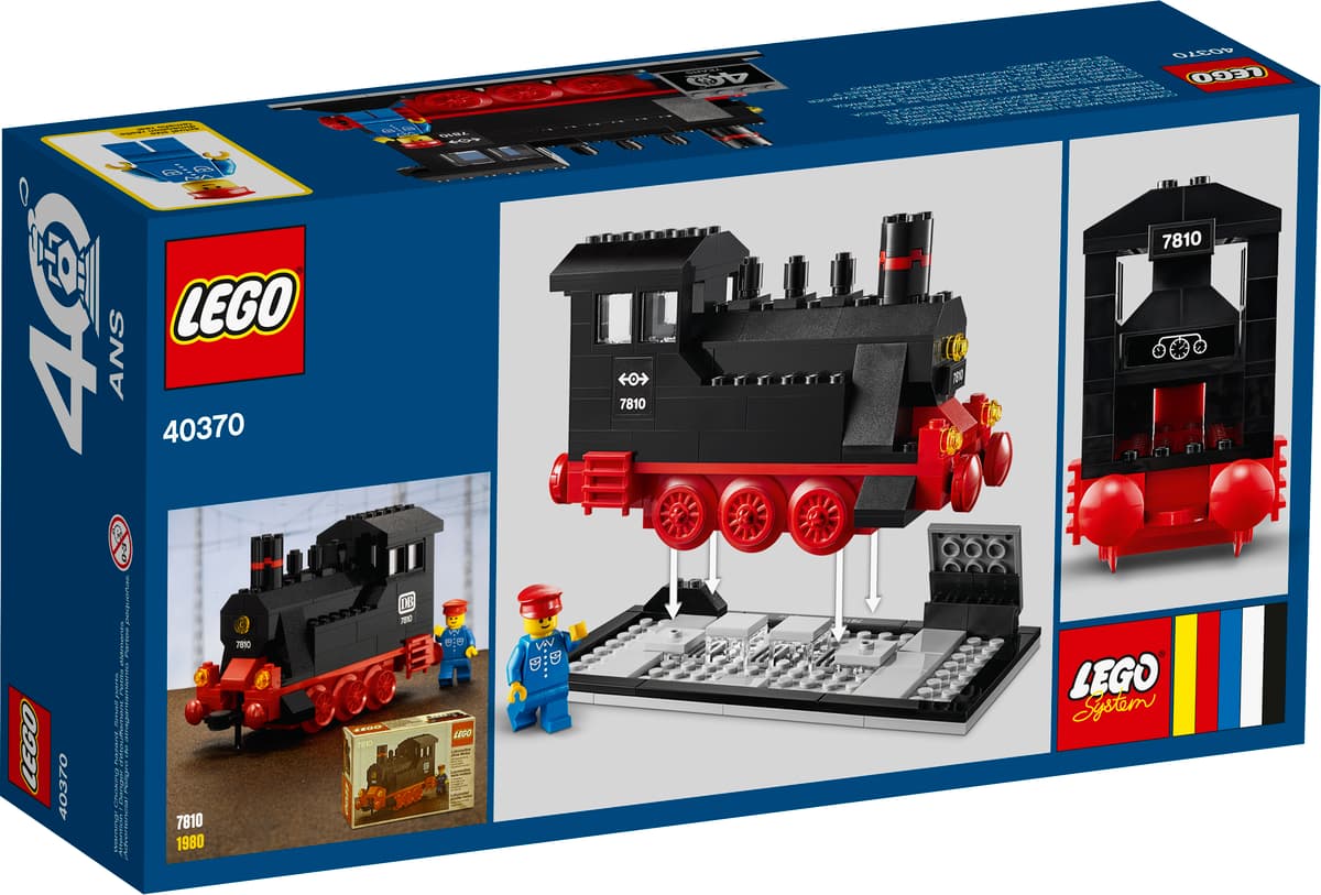 LEGO Treinen-set ter ere van 40-jarig bestaan - 40370