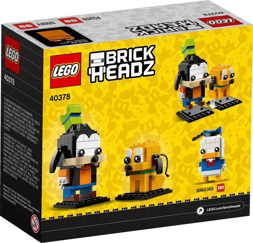 LEGO BrickHeadz Goofy en Pluto - 40378