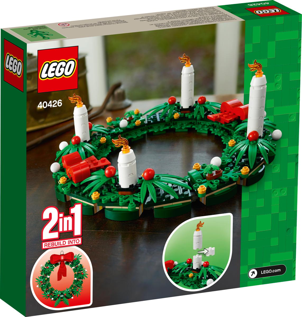 LEGO Kerstkrans 2-in-1 - 40426