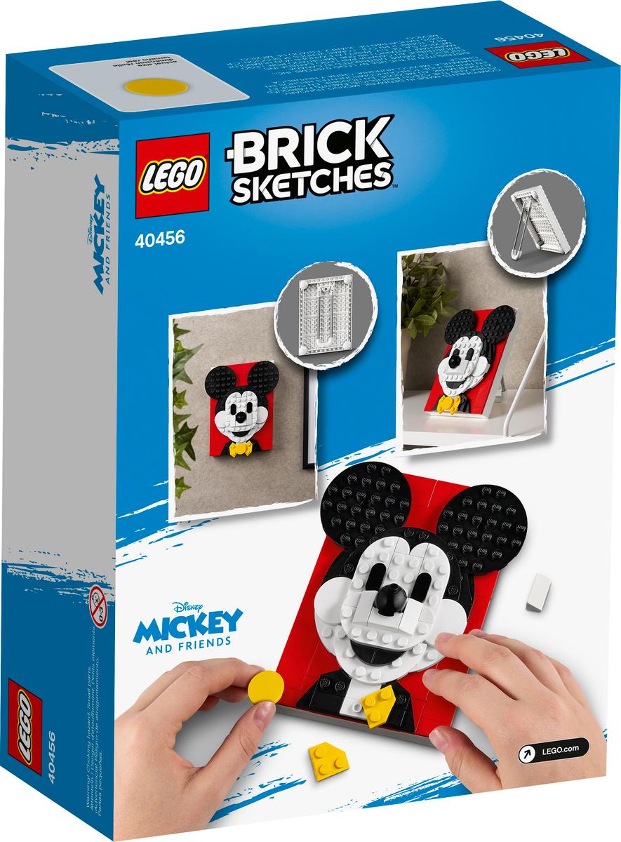 LEGO Brick Sketches Mickey Mouse - 40456