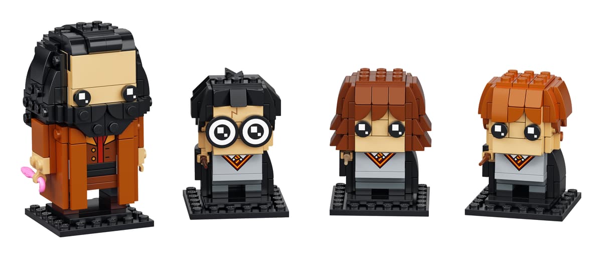 LEGO Harry Potter Brickheadz Harry, Hermelien, Ron & Hagrid - 40495