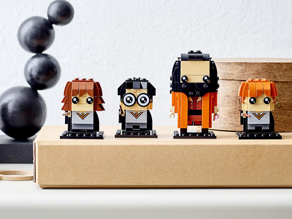 LEGO Harry Potter Brickheadz Harry, Hermelien, Ron & Hagrid - 40495