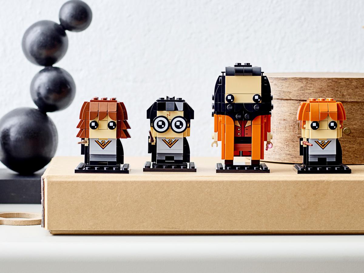 LEGO Harry Potter Brickheadz Harry, Hermelien, Ron & Hagrid - 40495
