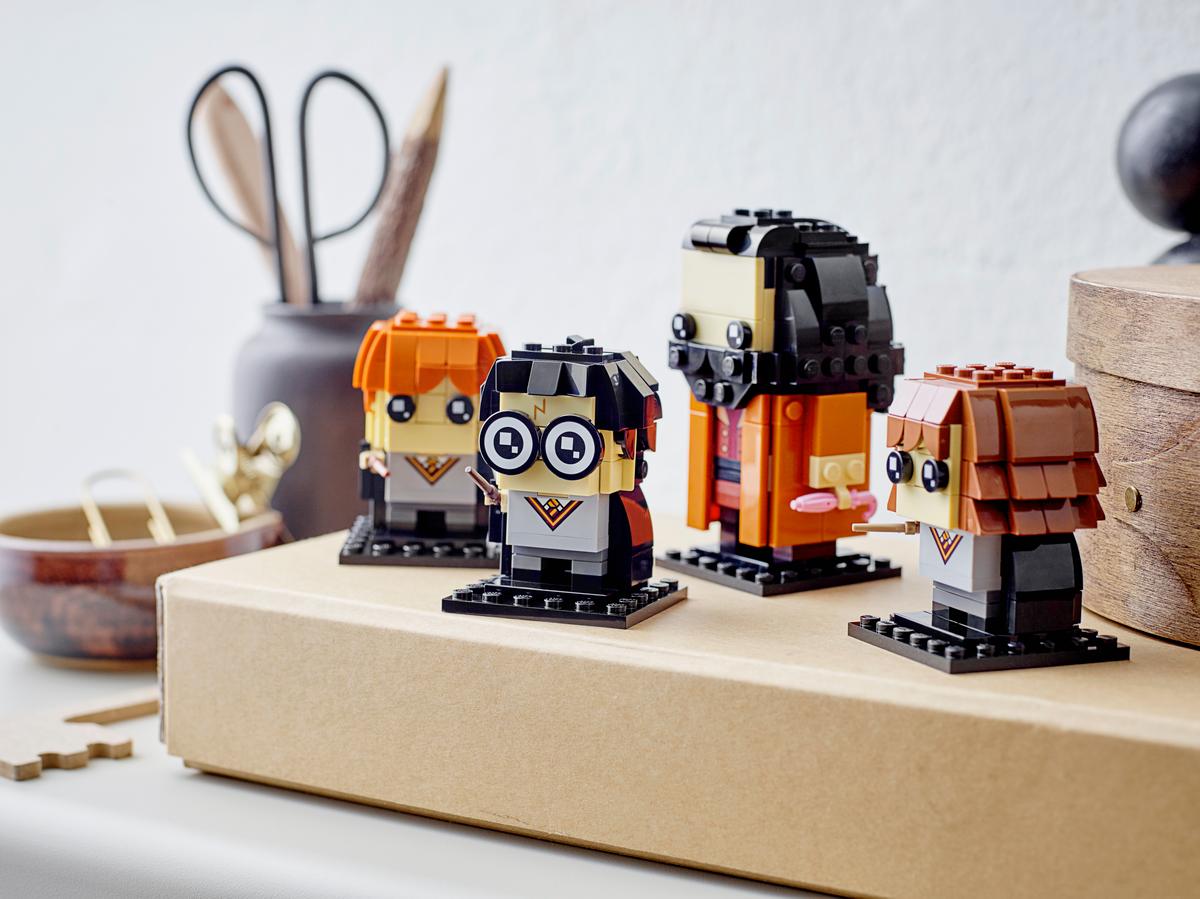 LEGO Harry Potter Brickheadz Harry, Hermelien, Ron & Hagrid - 40495