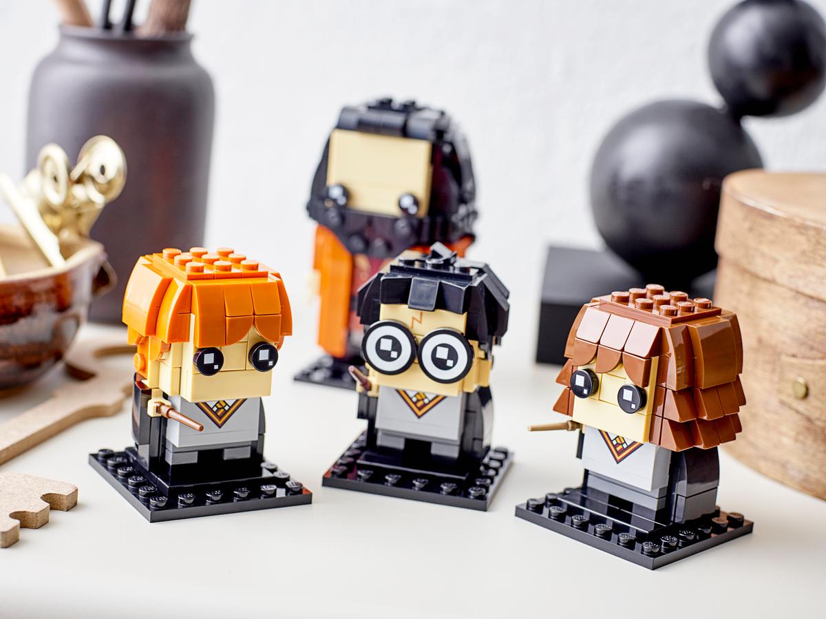LEGO Harry Potter Brickheadz Harry, Hermelien, Ron & Hagrid - 40495