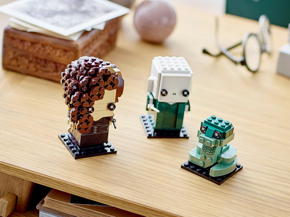 LEGO Harry Potter Brickheadz Voldemort, Nagini & Bellatrix - 40496