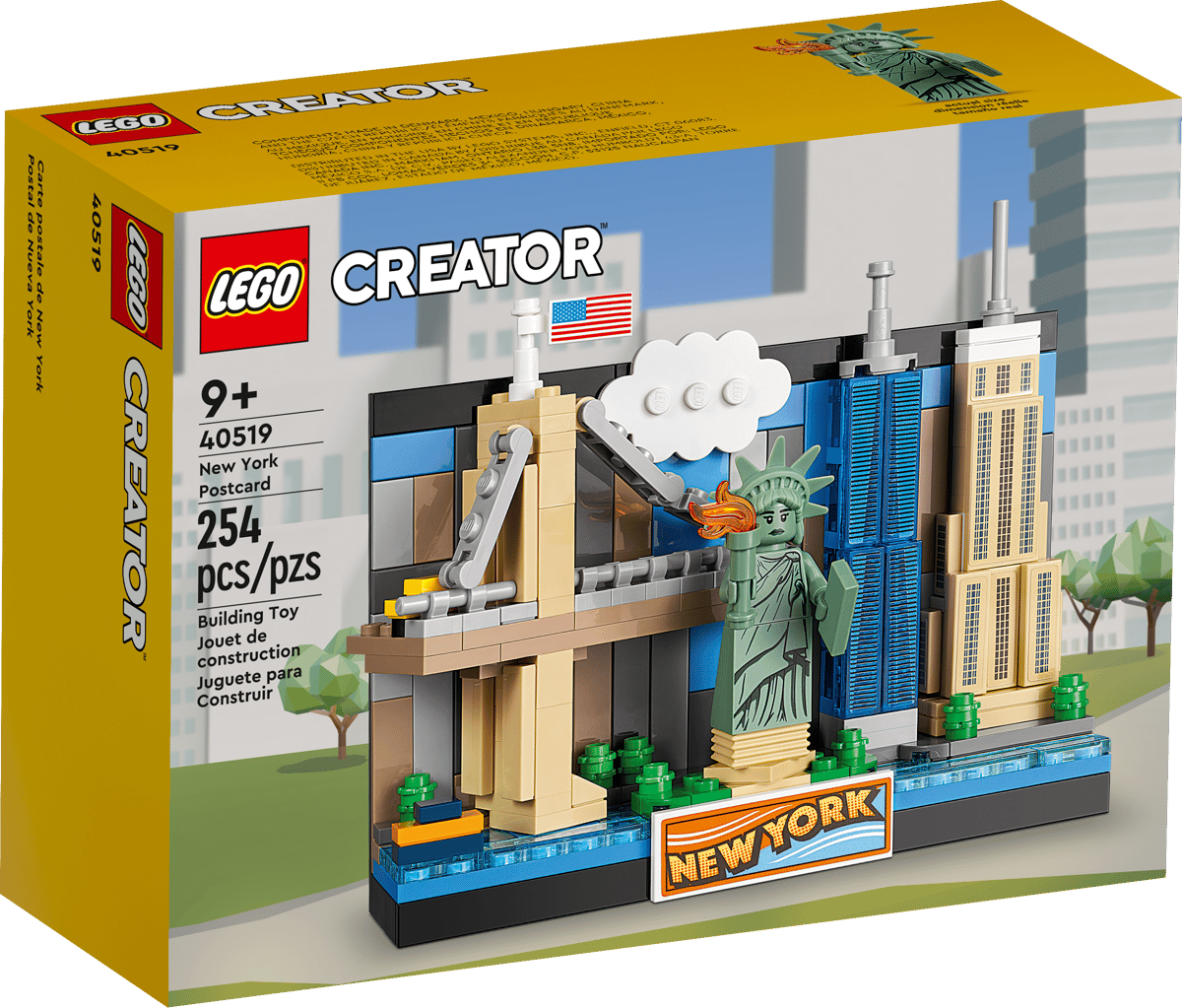 LEGO Creator Ansichtkaart van New York - 40519