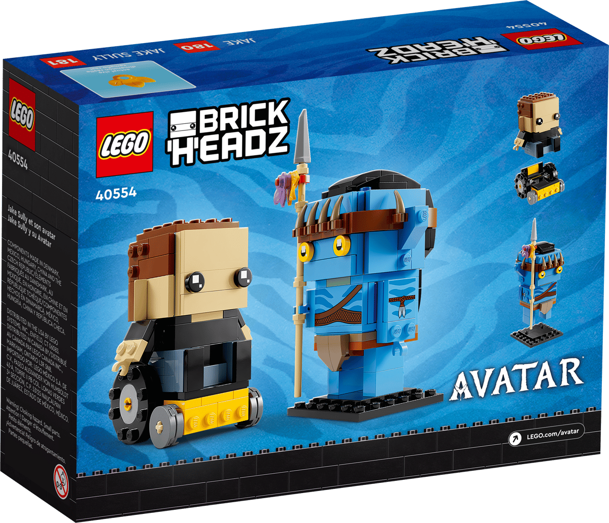 LEGO Brickheadz Avatar Jake Sully en zijn avatar - 40554