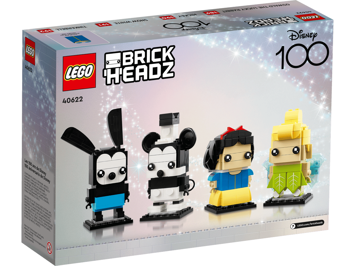 LEGO Brickheadz - Disney's 100e verjaardag - 40622