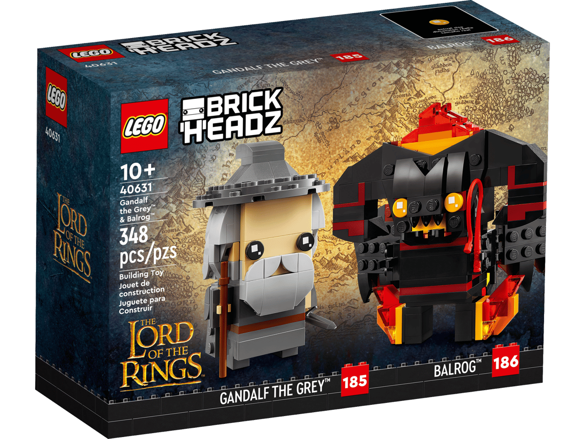 LEGO BrickHeadz Gandalf de Grijze & Balrog - 40631