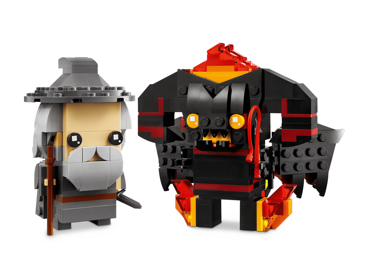 LEGO BrickHeadz Gandalf de Grijze & Balrog - 40631