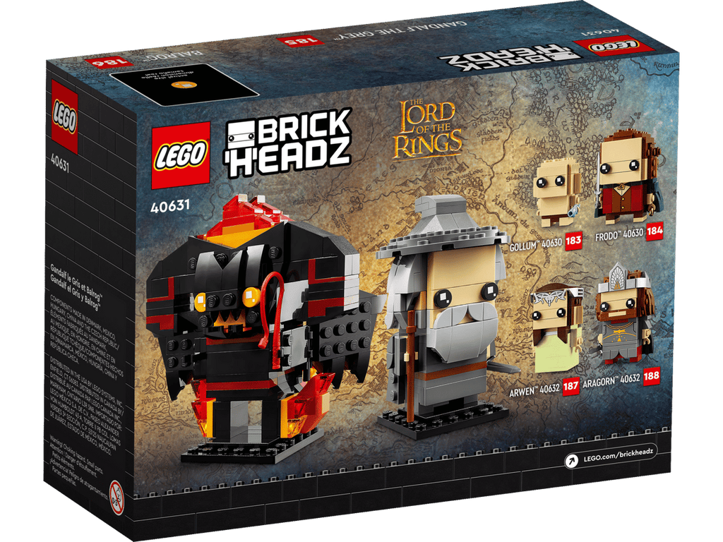 LEGO BrickHeadz Gandalf de Grijze & Balrog - 40631
