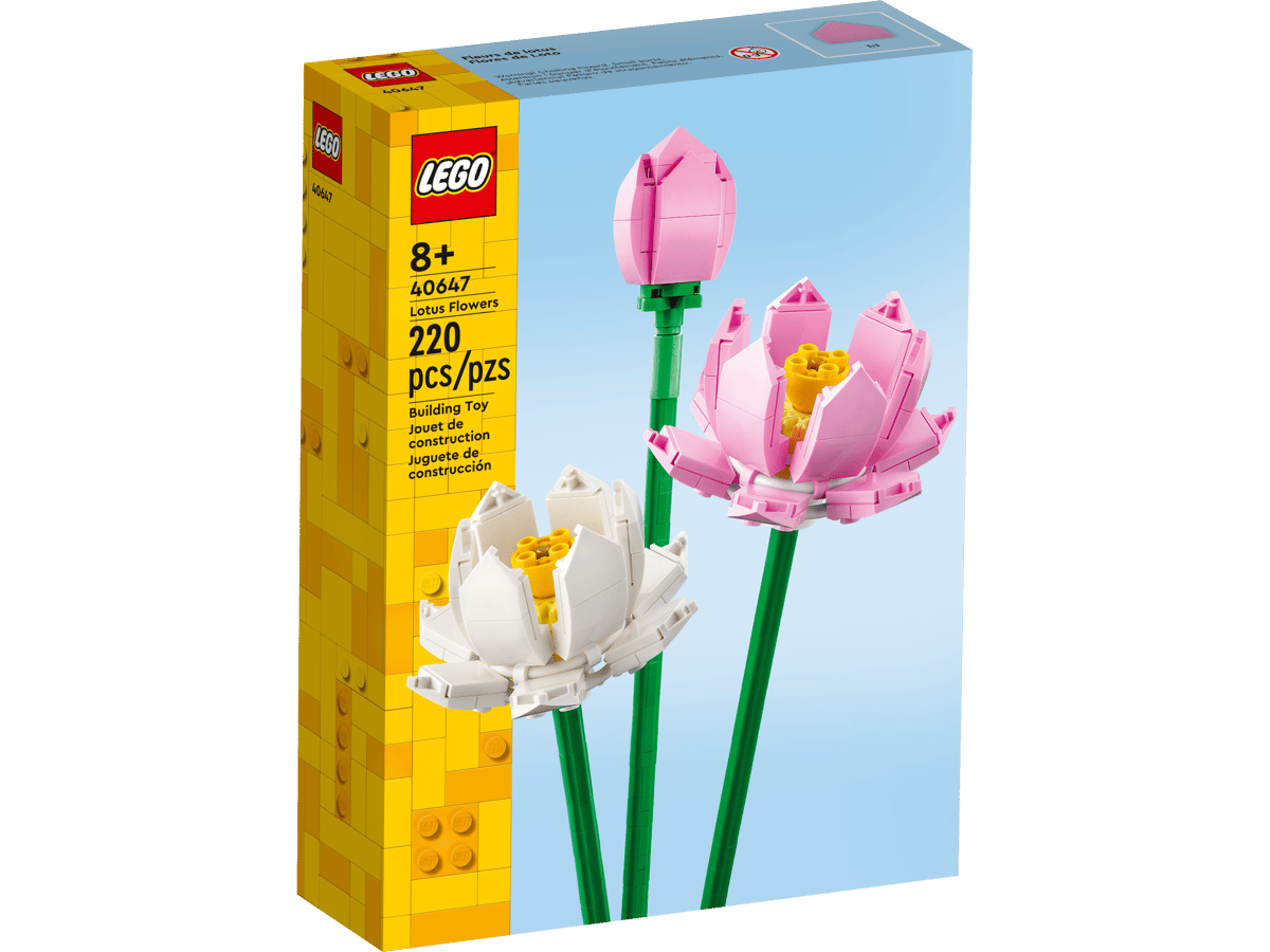 LEGO Botanical Lotusbloemen - 40647