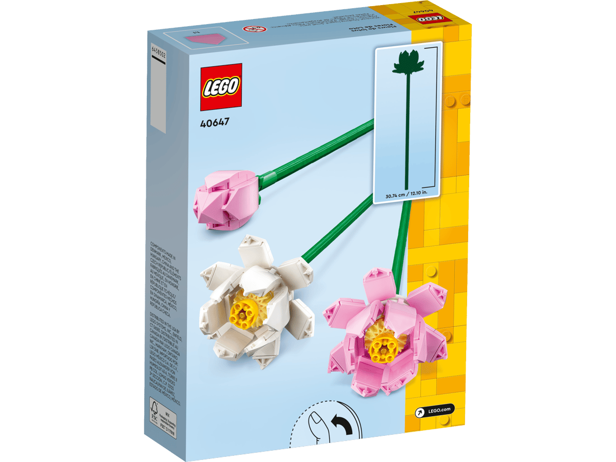 LEGO Botanical Lotusbloemen - 40647