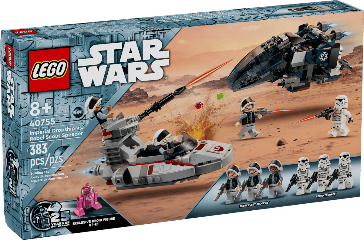LEGO Star Wars Imperial Dropship vs. Rebel Scout Speeder - 40755