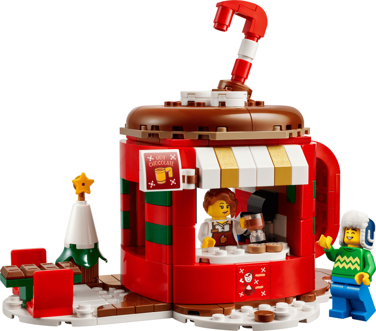 LEGO Warme chocolademelkkraam - 40776