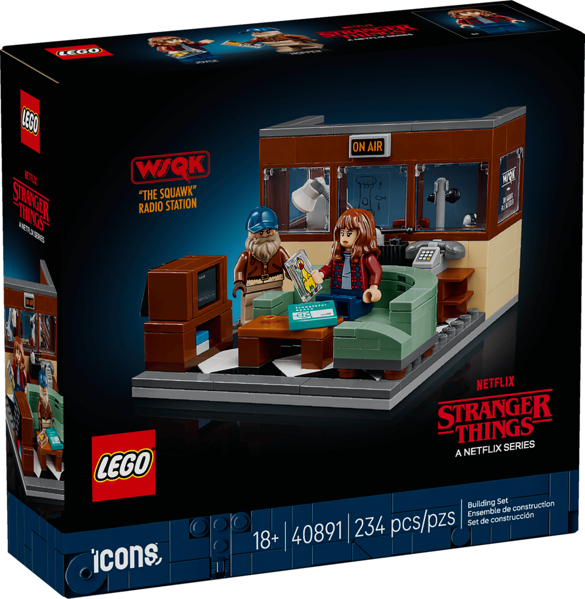 LEGO Stranger Things: WSQK radiostation - 40891