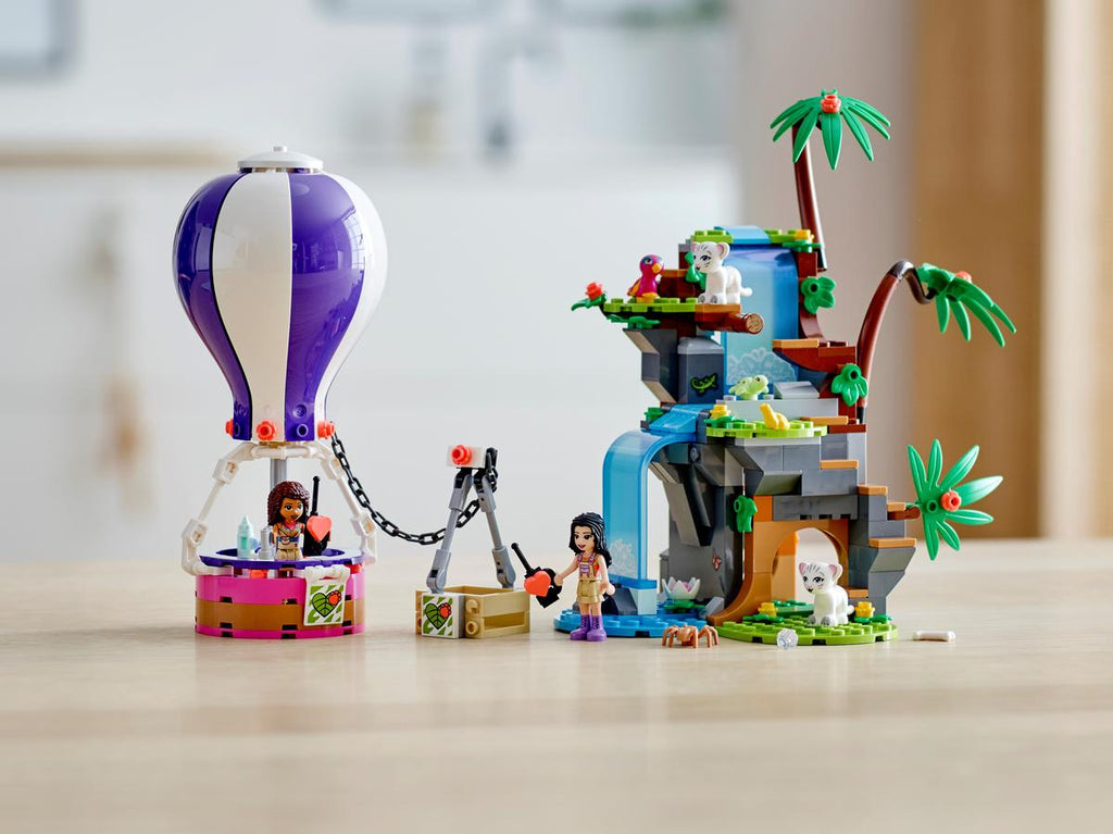 LEGO Friends Tijger reddingsactie met luchtballon in jungle - 41423