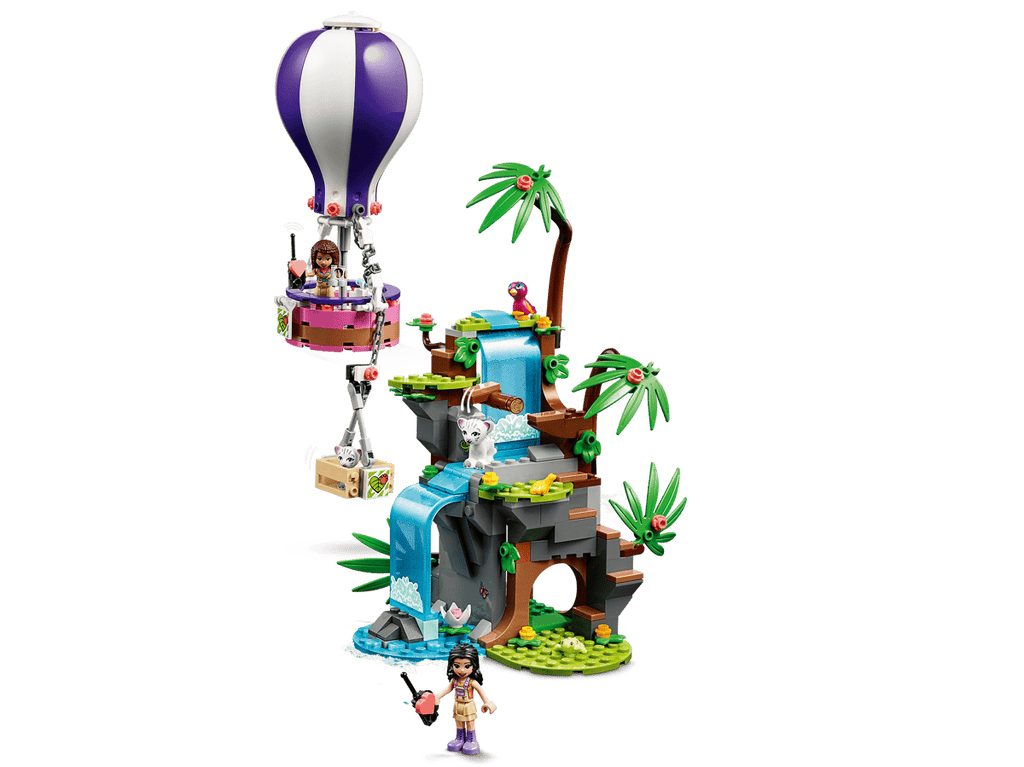 LEGO Friends Tijger reddingsactie met luchtballon in jungle - 41423