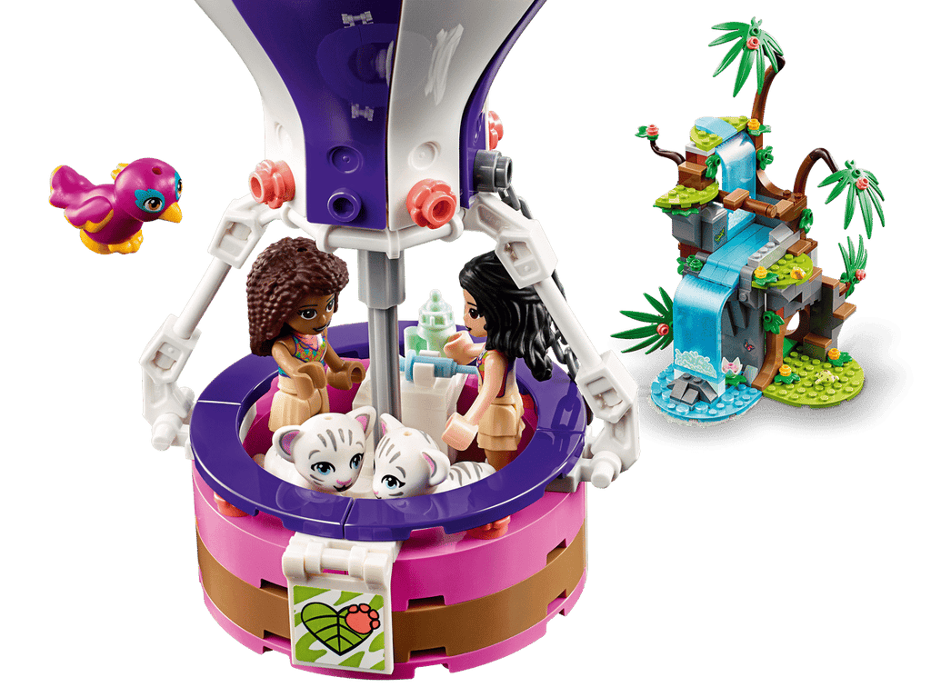 LEGO Friends Tijger reddingsactie met luchtballon in jungle - 41423